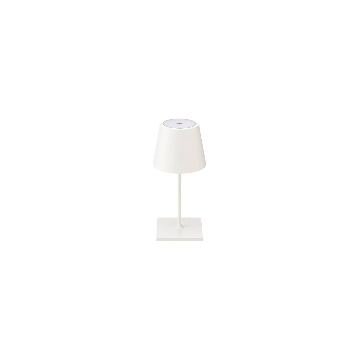 4028085454729 - Led Akku Tischleuchte Nuindie Mini aus Aluminiumdruckguss - white - Sigor