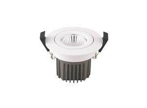 4028085572607 - LED-Deckeneinbauspot Diled Ø 85cm 10 W Dim-To-Warm weiß