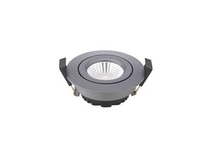 4028085572751 - LED-Deckeneinbauspot Diled Ø 85cm 6W Dim-To-Warm anthrazit