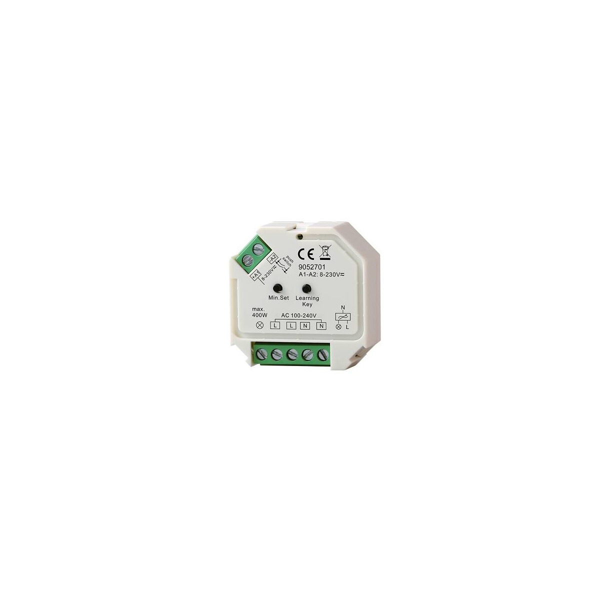 4028085905276 - Empfänger LUXIGENT Dimmer 400W Doseneinbau