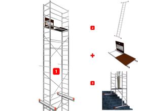 4028123009348 - ALTEC Aluminium Arbeitsgerüst ALTEC AluCombine® 30 Alu Standgerüst mit Travers