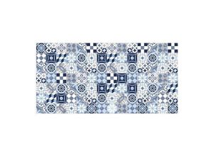 4028126257869 - Bodenmatte 70x140cm blaues Mosaik - 868218-04 NMC