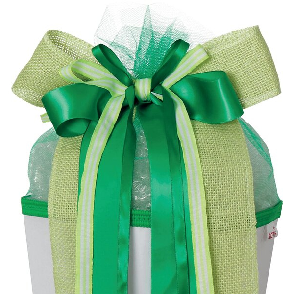 4028279003313 - Schultütenschleife &quotFresh Green" grünnaturfarben 4028279003313 Roth