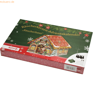 4028279802077 - Räucherkerzen-Adventskalender Räucherhaus gefüllt