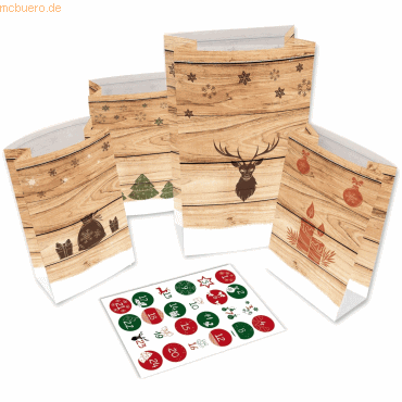 4028279803289 - Adventskalender 24 Adventstütchen Hygge-Style 4028279803289 - Adventskalender 24 Adventstütchen Hygge-Style