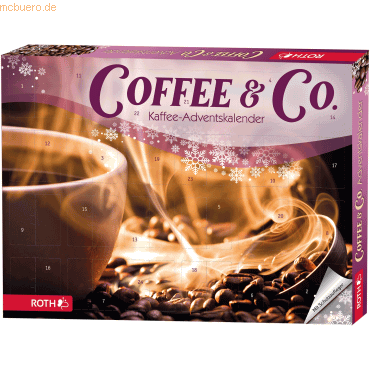 4028279806709 - 80670 Adventskalender Coffee & Co 4028279806709 ROTH