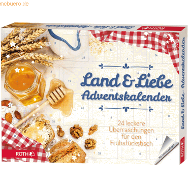 4028279872612 - Adventskalender Land & Liebe-Adventskalender zum Frühstück