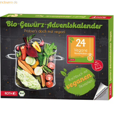 4028279905075 - Adventskalender Bio-Gewürz-Adventskalender - Vegane Rezepte bes