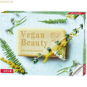 4028279905150 - Wellness-Adventskalender &quotVegan Beauty" gefüllt mit 24 veganen Körperpflege-Produkten 4028279905150 Roth