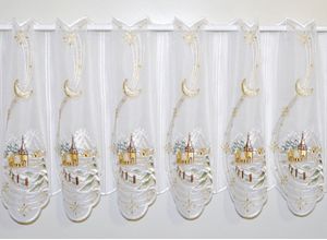 4028298296611 - Scheibengardine »Winterlandschaft« (1 St)