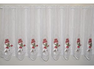 4028298296819 - Scheibengardine »Schneemann« (1 St)