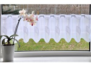 4028298317613 - Scheibengardine »Blätter« (1 St)