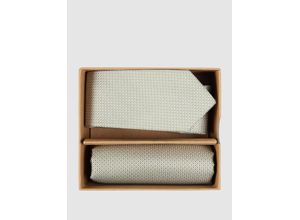 4028386659922 - Krawatte und Einstecktuch im Set aus reiner Seide