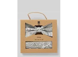 4028386664605 - Fliege und Einstecktuch aus Seide mit Paisley-Muster