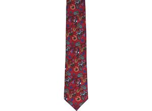 4028386674628 - Prince BOWTIE Krawatte Allover-Print für Herren rot