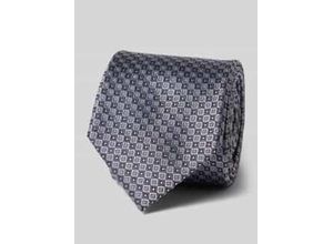 4028386800607 - Seidenkrawatte mit Statement-Patch (7cm)