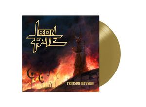 4028466962188 - Crimson Messiah (Ltd Gold Vinyl) - Iron Fate (LP)