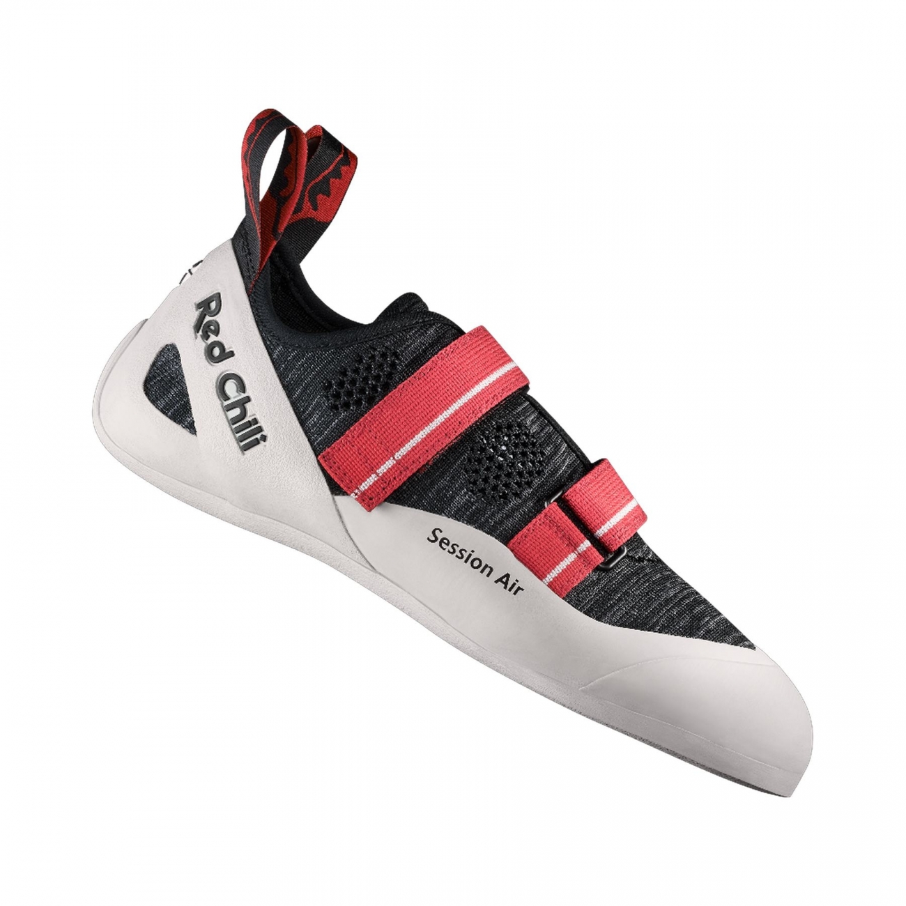 4028545060668 - Robuster atmungsaktiver veganer Kletterschuh Session Air Verleih Halle Rot UK 95