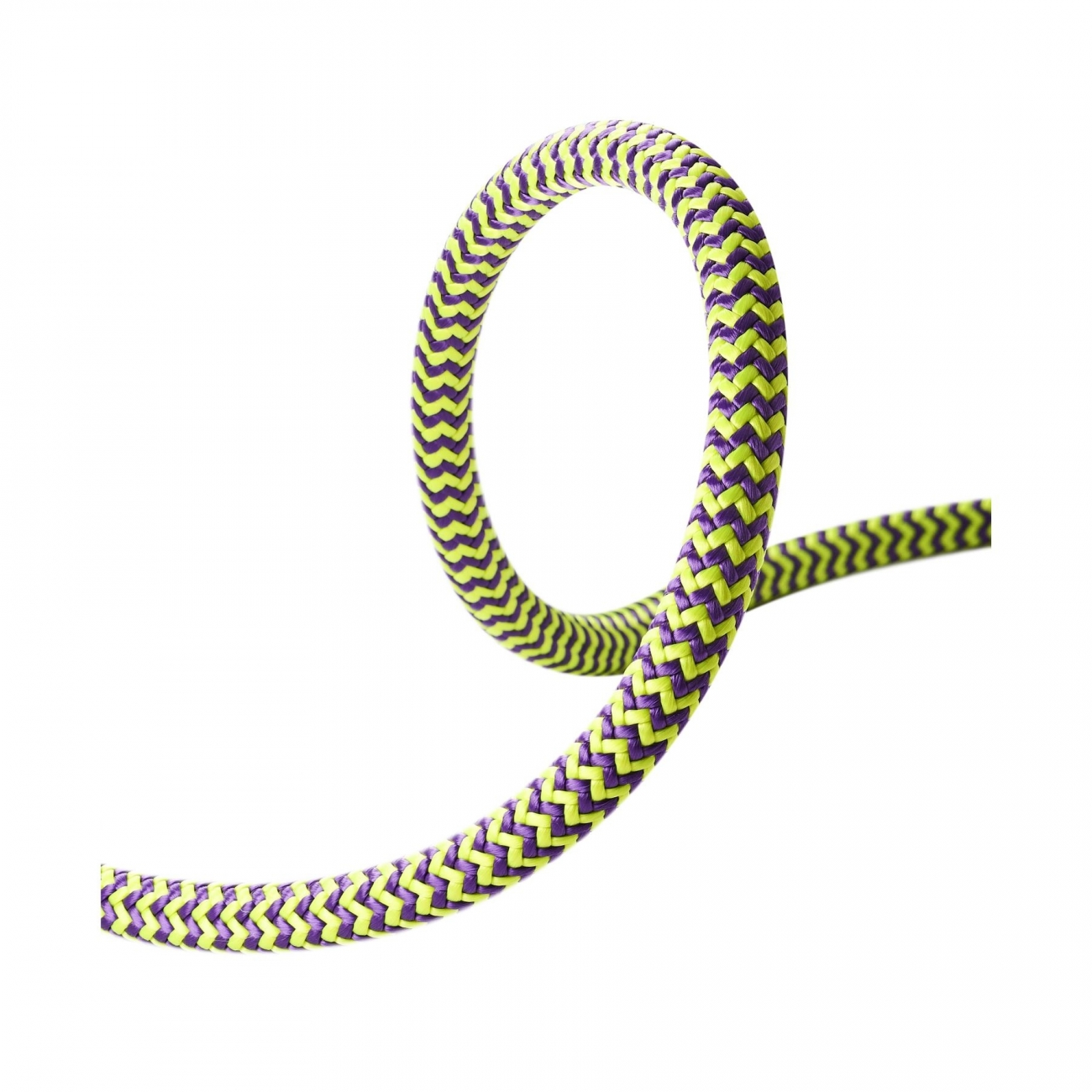 4028545113456 - Statikseil Woodpecker 117mm 45M Baumkletter EN 1891 Abriebfest Violett-Citrus