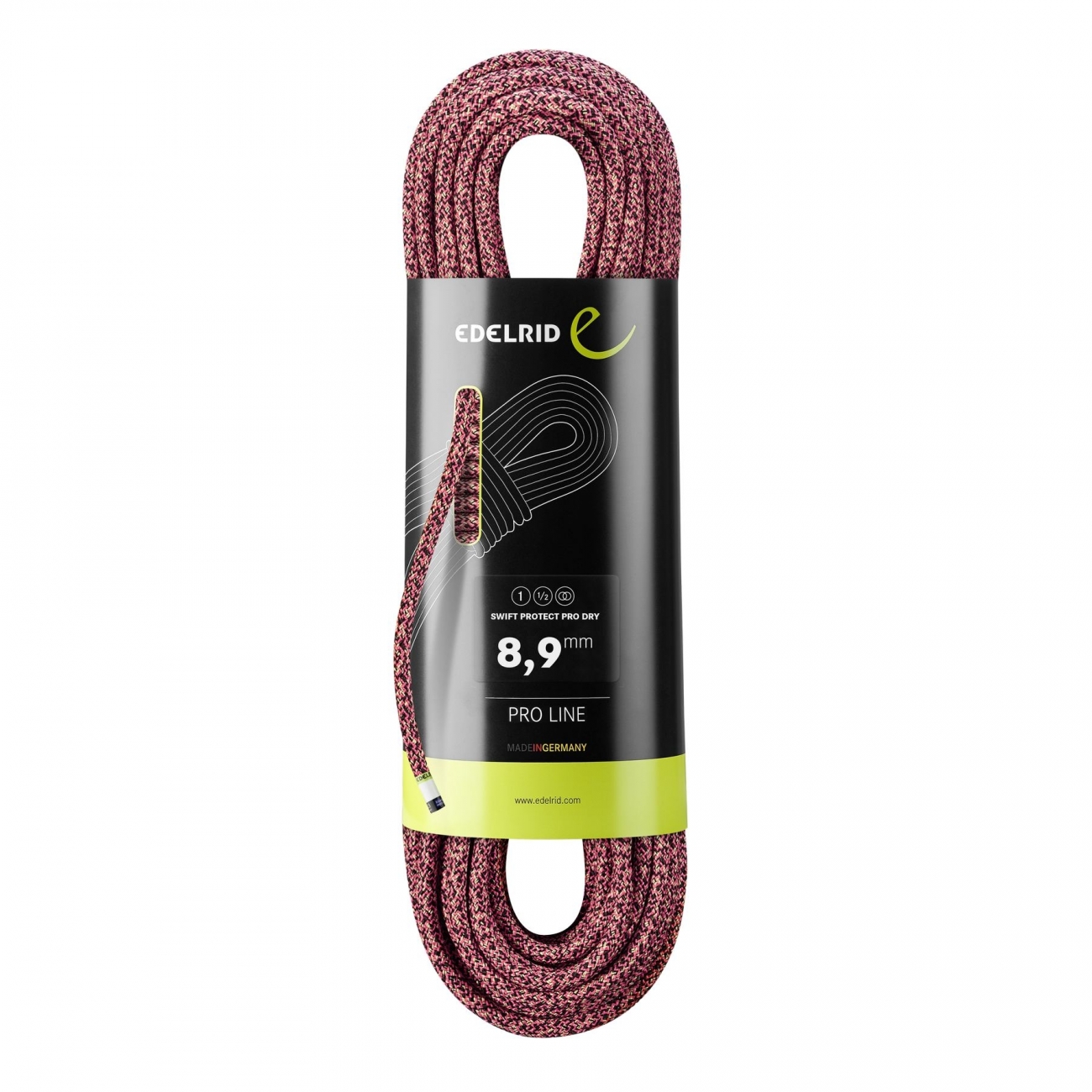 4028545156385 - Swift Protect Pro Dry 89mm Dynamikseil Klettern Bergsteigen Aramid 40M Night-Fire 4028545156385 - Swift Protect Pro Dry 89mm Dynamikseil Klettern Bergsteigen Aramid 40M Night-Fire