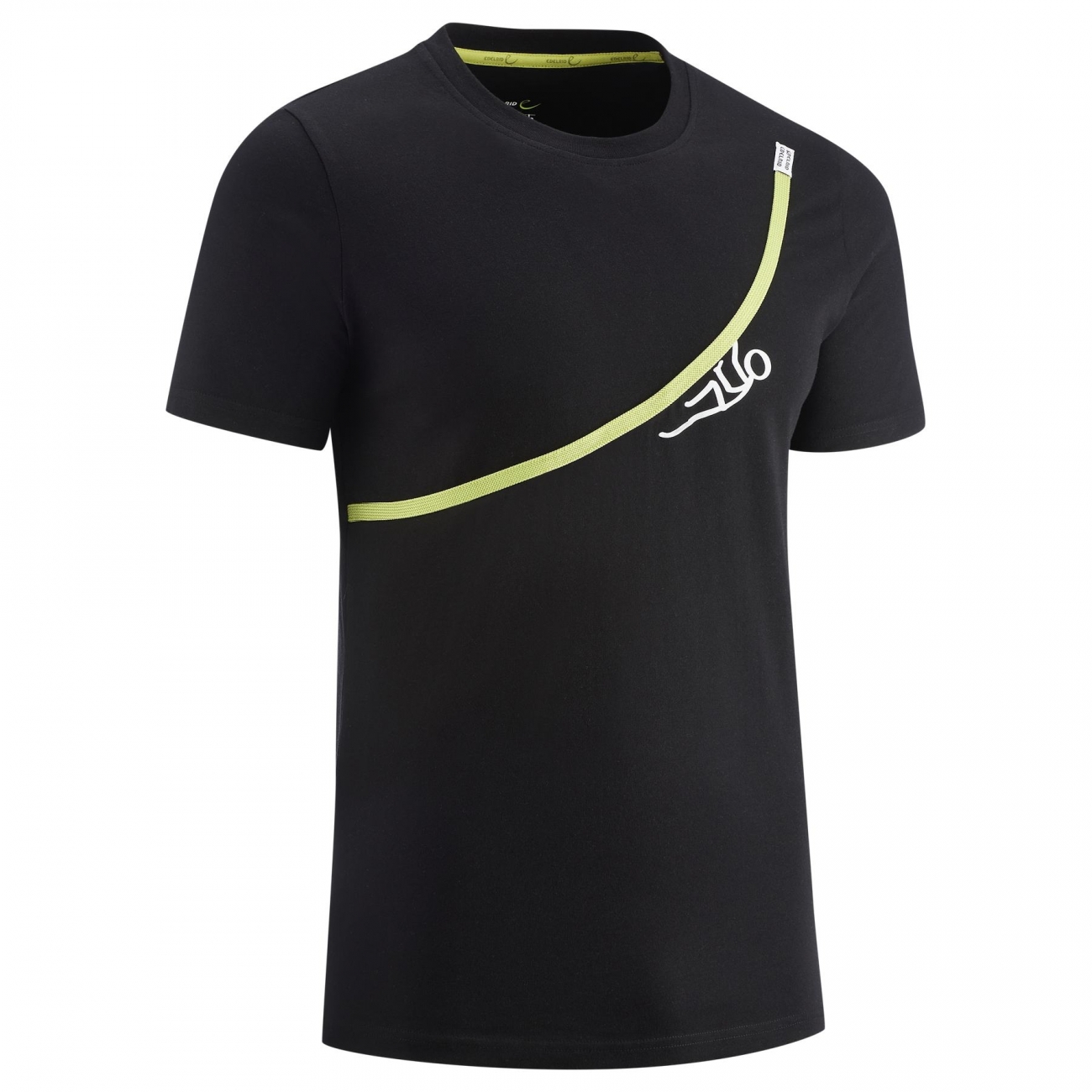 4028545160962 - Me Rope T-Shirt II Herren Klettern Bio-Baumwolle Kletterseil Grafik Größe M