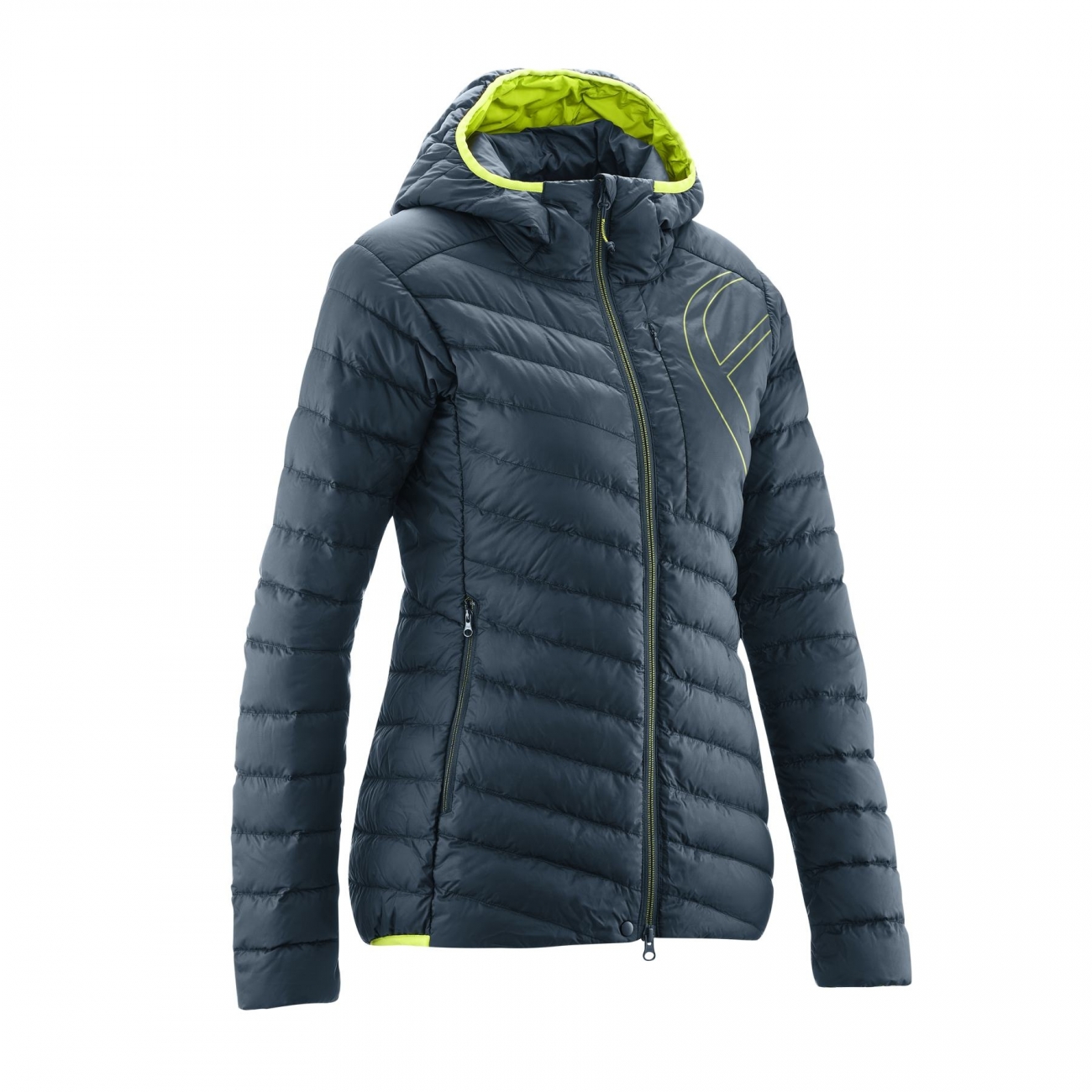 4028545164274 - WO Eldo Jacket Damen Daunenjacke Recycelt Winddicht Blueberry Gr M
