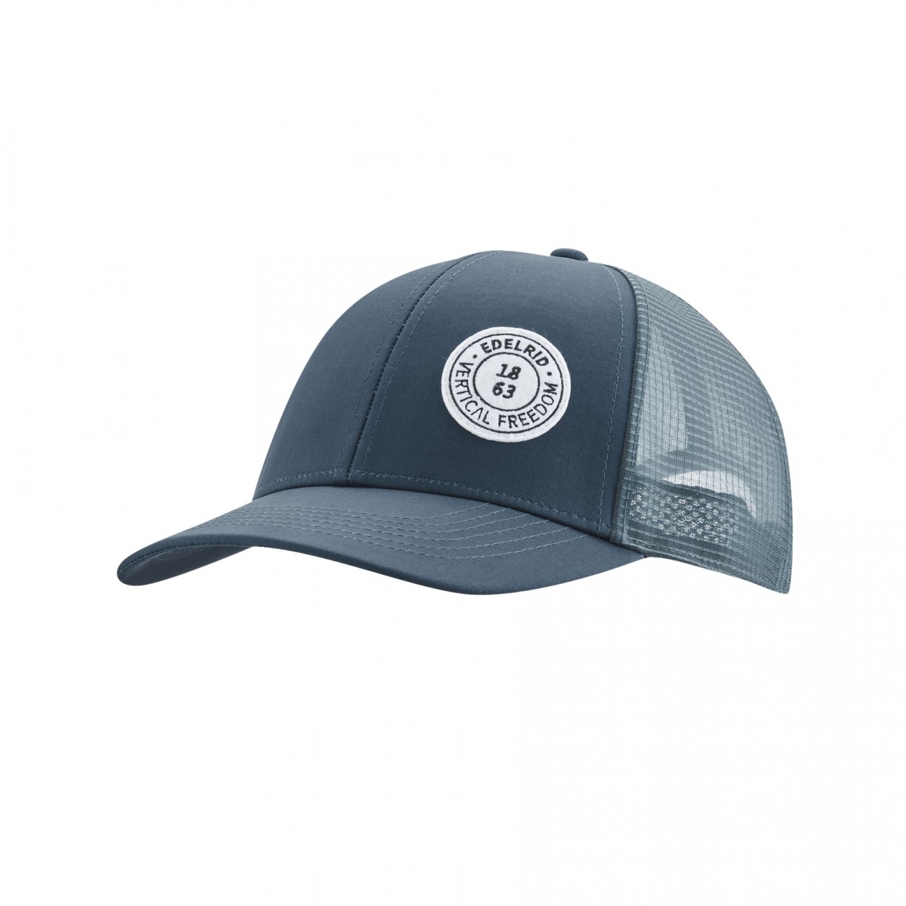 4028545183930 - EDELRID The Face Cap Trucker Sport Arbeit Atmungsaktiv Blueberry 186 4028545183930 - EDELRID The Face Cap Trucker Sport Arbeit Atmungsaktiv Blueberry 186