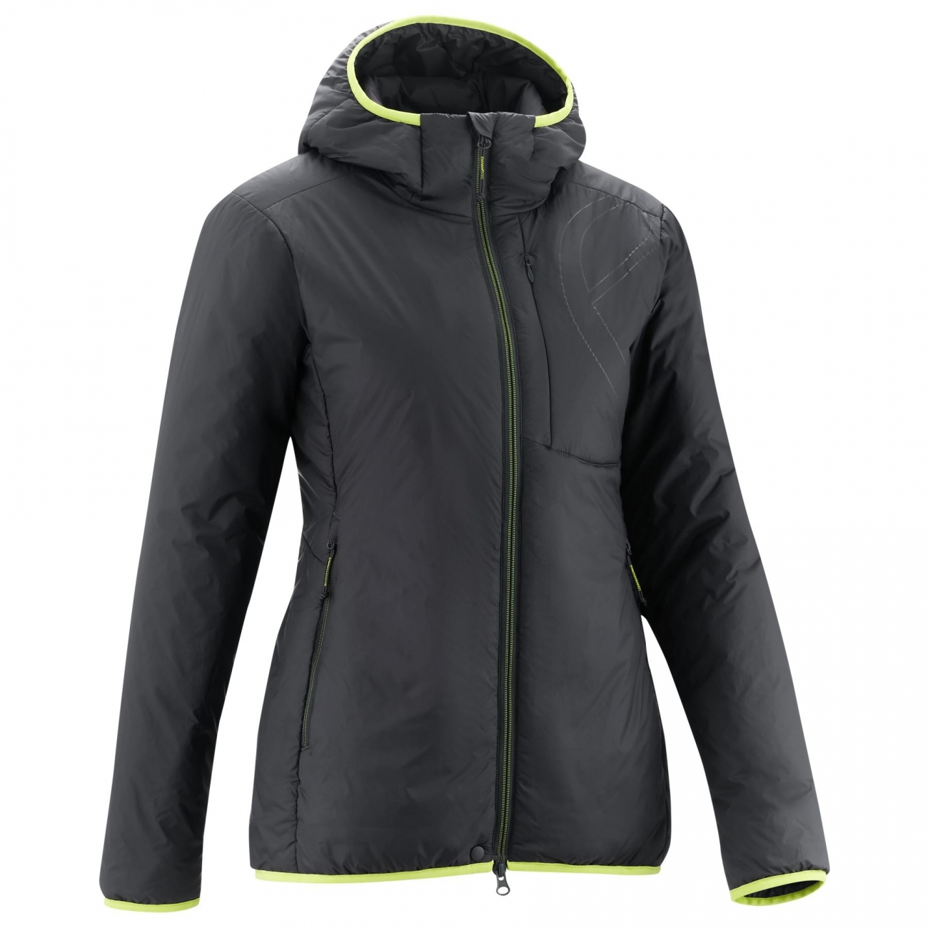 4028545186726 - WO Dreamcatcher Jacke Synthetisch Isoliert Recycelt Wasserabweisend Kapuze Obsidian XS