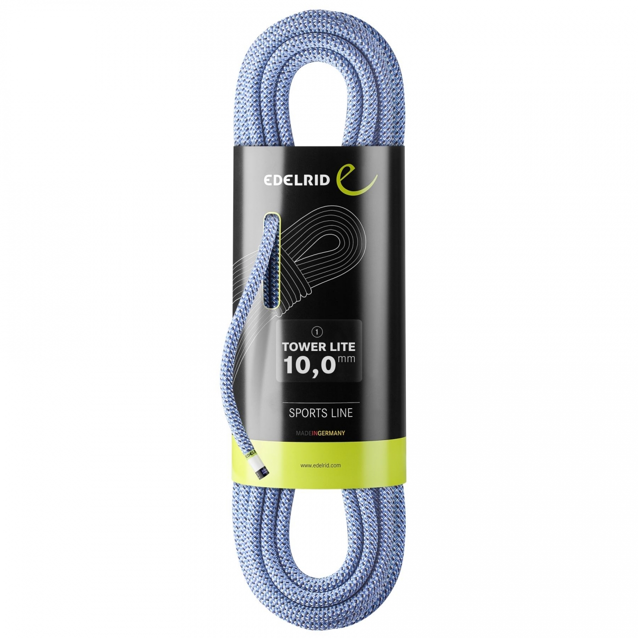 4028545191768 - Tower Lite 10mm 40m Icemint Dynamikseil Indoor Robust Handlich