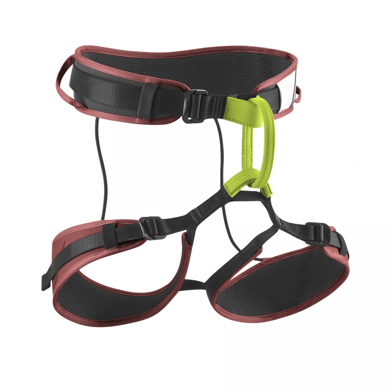 4028545192444 - Klettergurt Zack Gym II XS dunkelrot Verleih Kurs RFID EN 12277