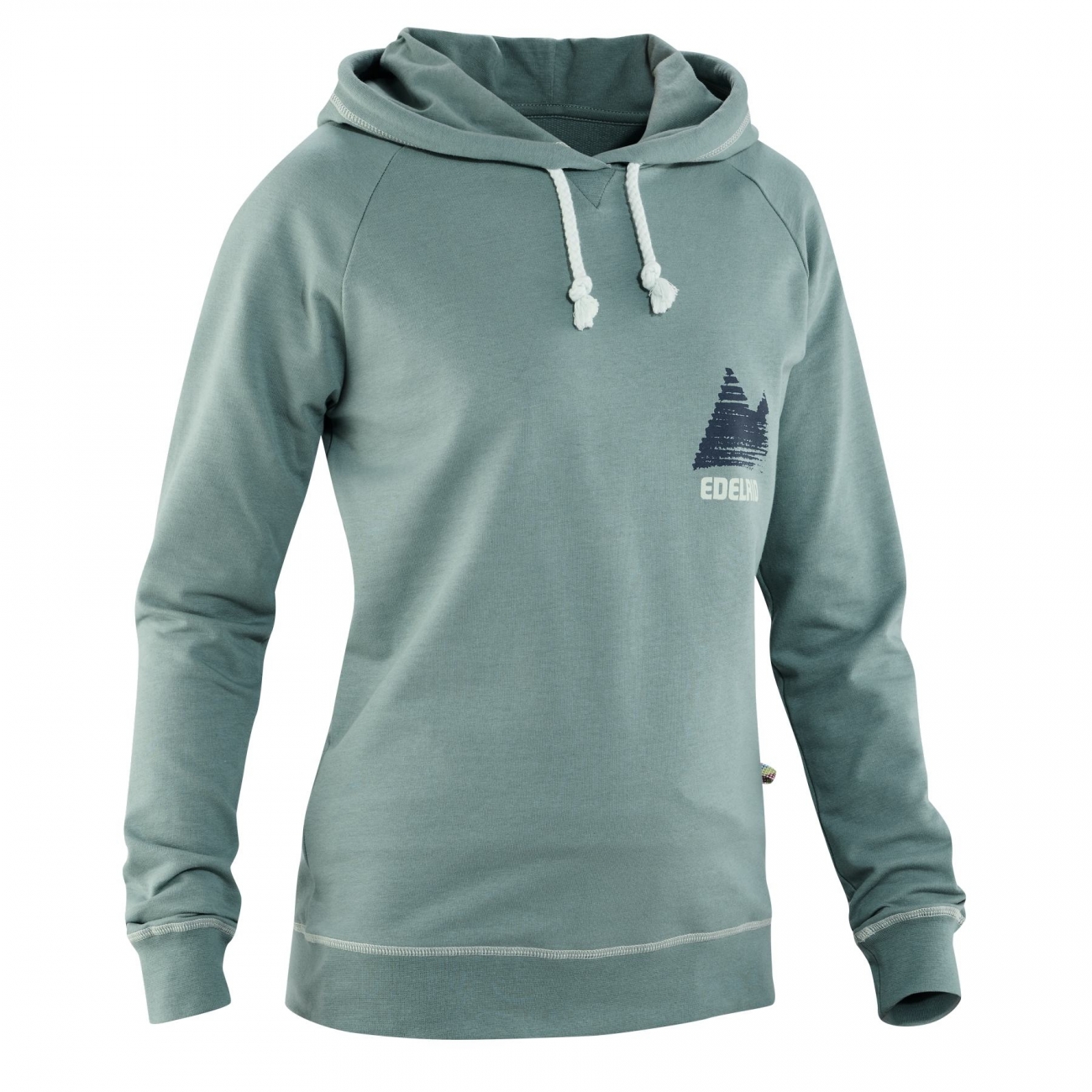 4028545199849 - Leichter Sommer Damen Hoodie WO TECU HOODY Recycelte Bio-Baumwolle Mineralblau XS 4028545199849 - Leichter Sommer Damen Hoodie WO TECU HOODY Recycelte Bio-Baumwolle Mineralblau XS