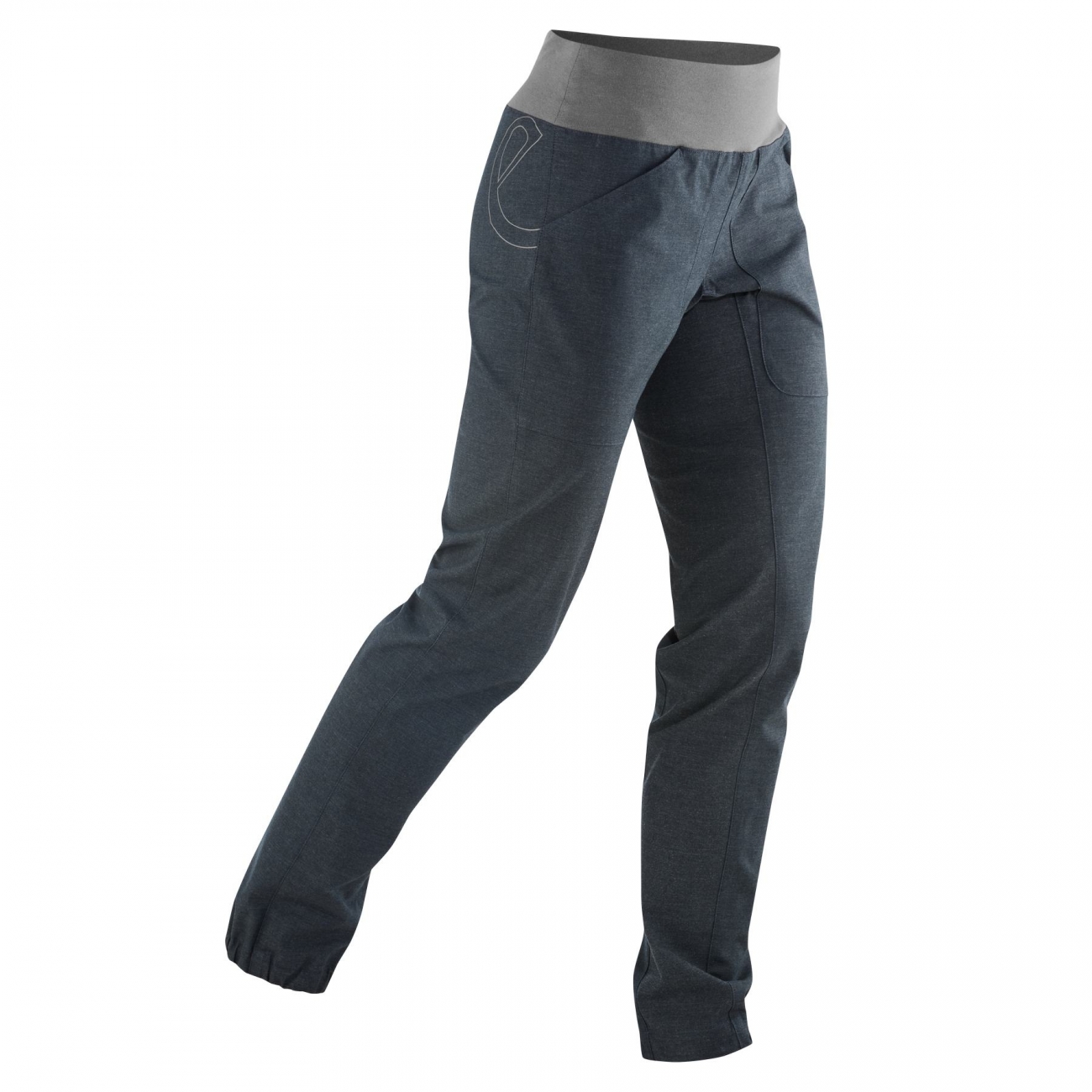 4028545201405 - Damen Kletterhose Sansara Slim Fit Robust Bio-Baumwolle Recycelt Indigo XS