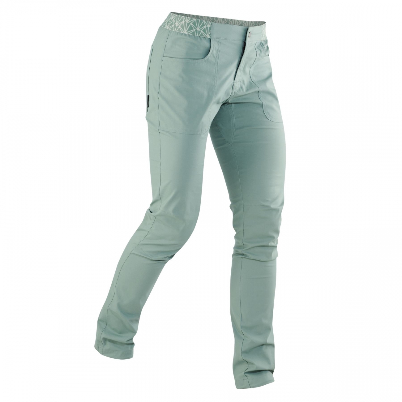 4028545201634 - Wo Nona Hosen Ultraleicht Bio-Baumwolle Elasthan Komfort Mineralblau XL