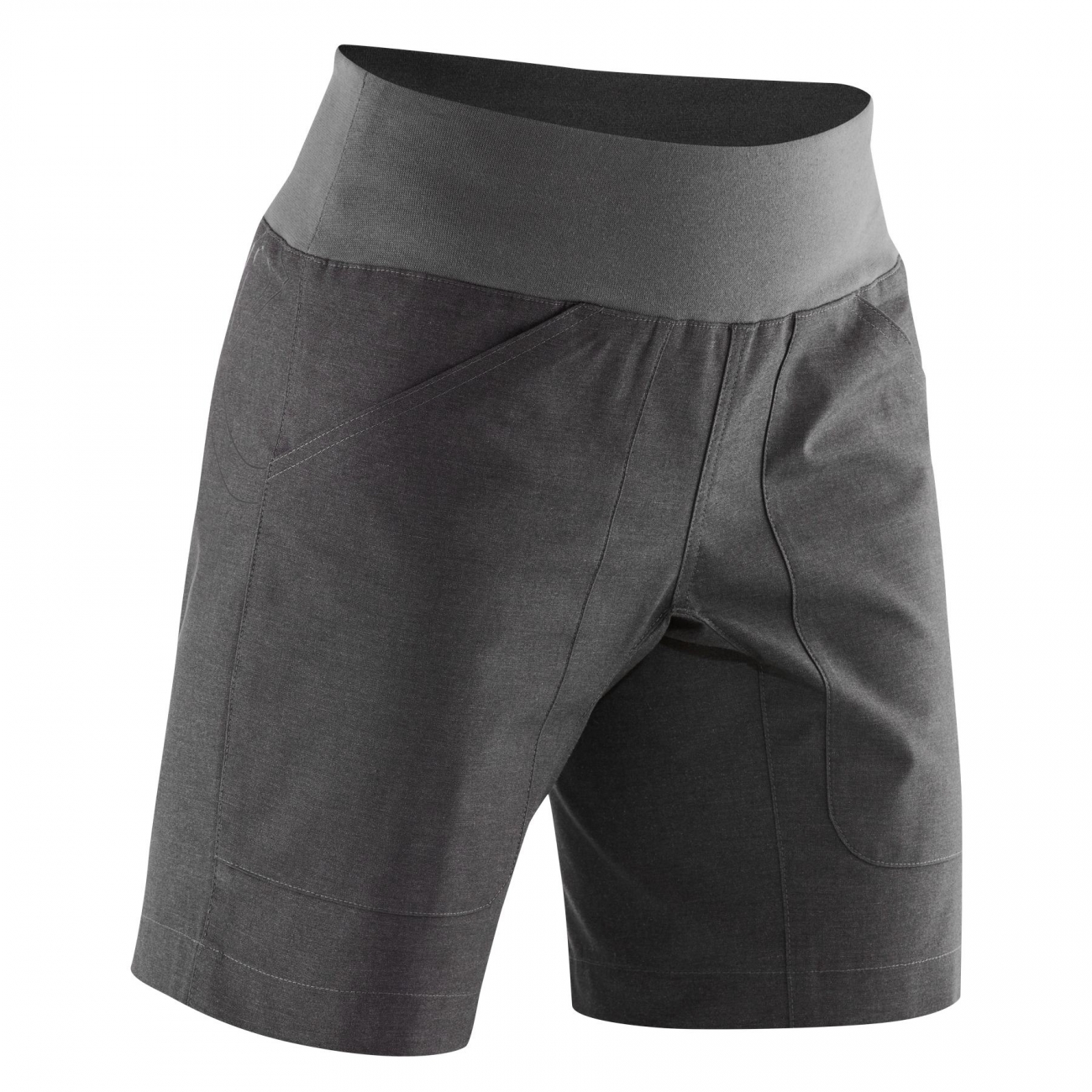 4028545202211 - Damen Klettershorts Sansara II Leicht Robust Recycelte Baumwolle Asphalt M