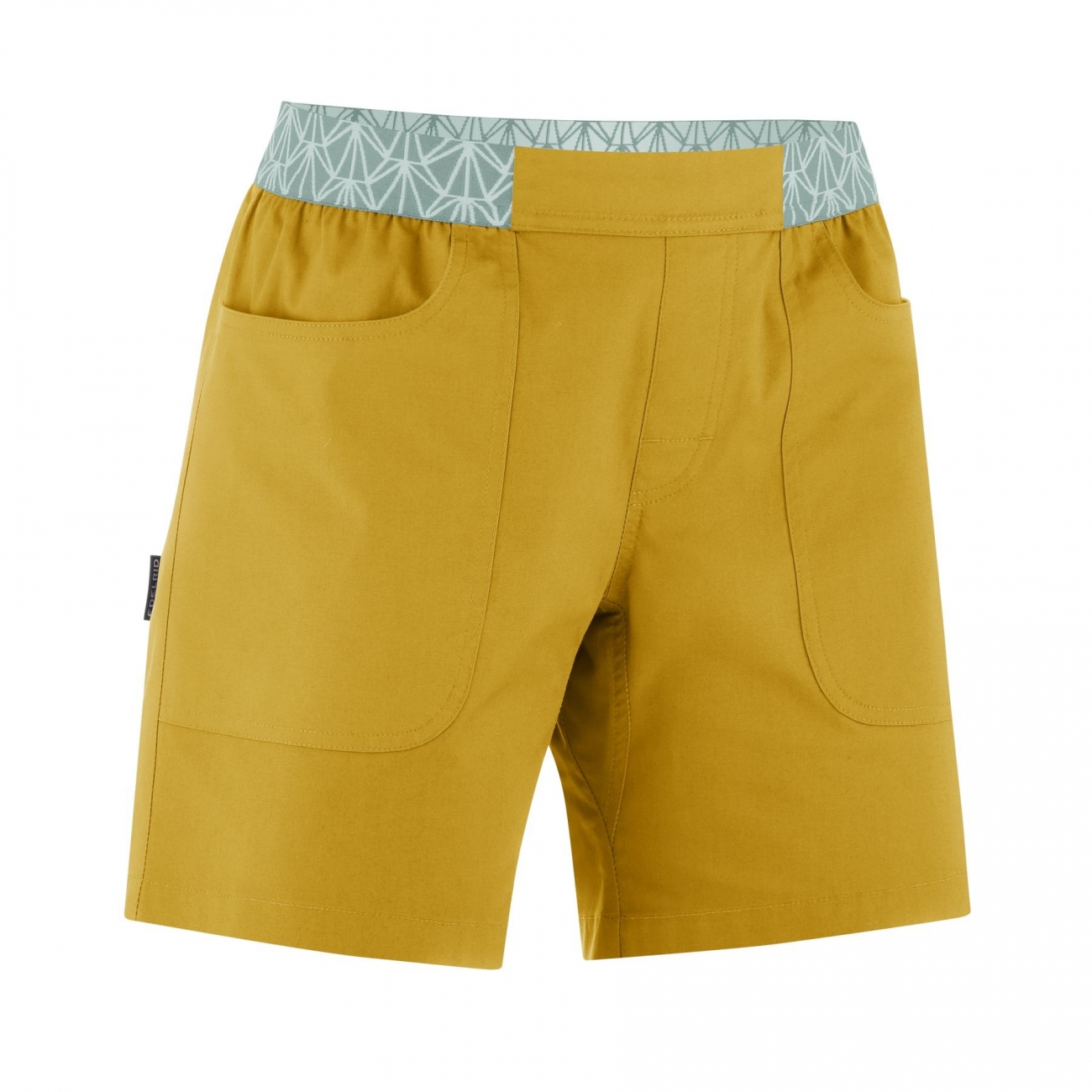 4028545202426 - WO NONA Klettershorts Currygelb XS Bio-Baumwolle Leicht Bequem