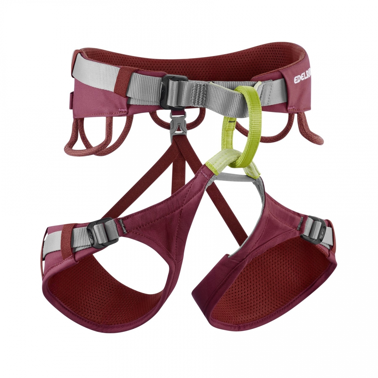 4028545205793 - Damen Klettergurt Jayne IV XS Rhabarber Rot Allround Alpin Klettersteig