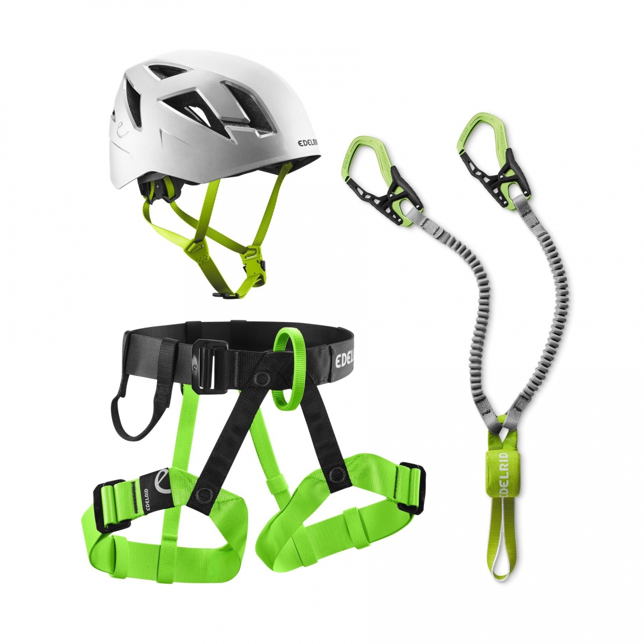 4028545209463 - Joker Kit IV Komplettset Klettersteig Gurt Helm Sicherungsset Verstellbar