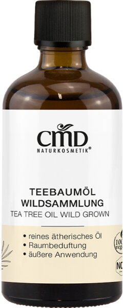 4028719613058 - Teebaumö l Wildsammlung mit Tropfeinsatz 100 ml 4028719613058 - Teebaumö l Wildsammlung mit Tropfeinsatz 100 ml