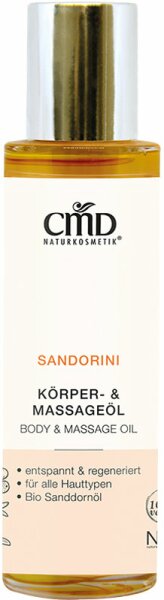 4028719653443 - Sandorini Kö rper- & Massageö l 100 ml