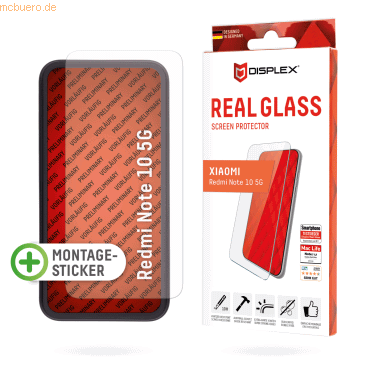 4028778113360 - DISPLEX Real Glass Xiaomi Redmi Note 10 5G