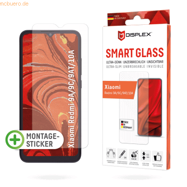 4028778117306 - DISPLEX Smart Glass Xiaomi Redmi 9A 9C 9AT 10A