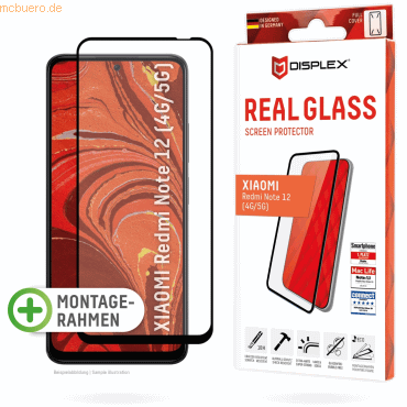 4028778120993 - DISPLEX Real Glass FC Xiaomi Redmi Note 12 4G 5G