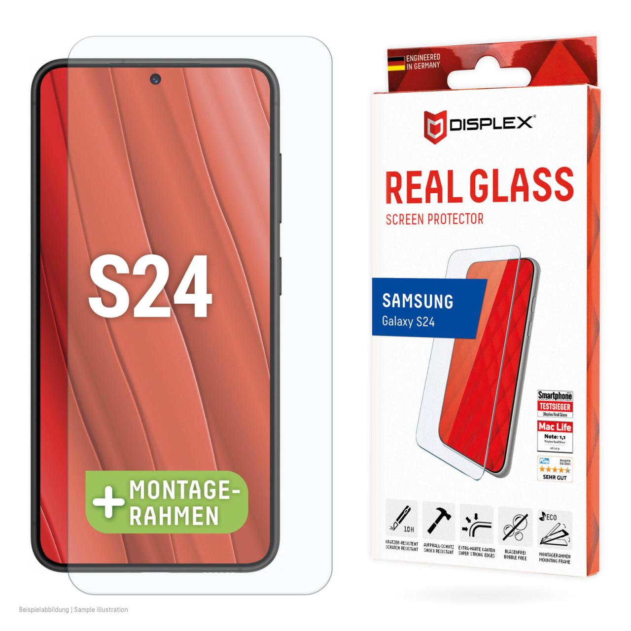 4028778121983 - DISPLEX Real Glass für das Samsung Galaxy S24