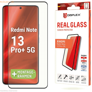 4028778122706 - DISPLEX Real Glass 3D Xiaomi Redmi Note 13 Pro+ 5G