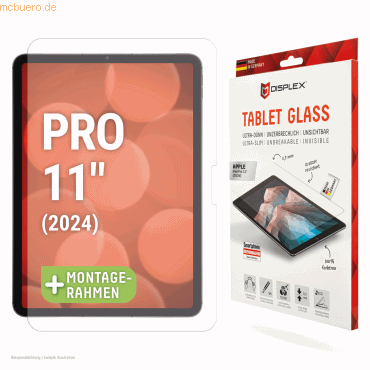 4028778123024 - DISPLEX Tablet Glass für Apple iPad Pro 11 (2024)