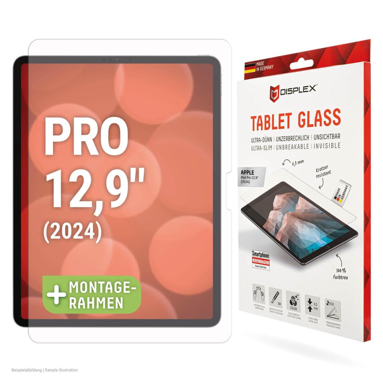 4028778123031 - DISPLEX Tablet Glass für Apple iPad Pro 129 (2024)