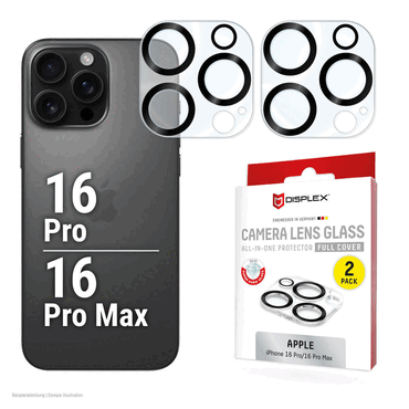 4028778125493 - DISPLEX CamGlass All-In-1 iP 16 Pro 16 Pro Max