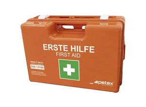 4028985995902 - 43924035 Erste Hilfe Koffer din 13169 350 x 140 x 240 Orange - Petex