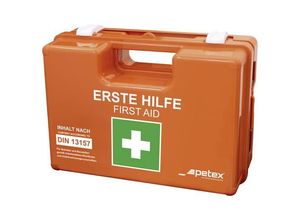 4028985995919 - 43924135 Erste Hilfe Koffer din 13157 280 x 115 x 200 Orange - Petex