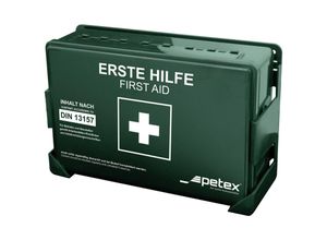 4028985995926 - 43924213 Erste Hilfe Koffer din 13157 270 x 85 x 180 Grün - Petex